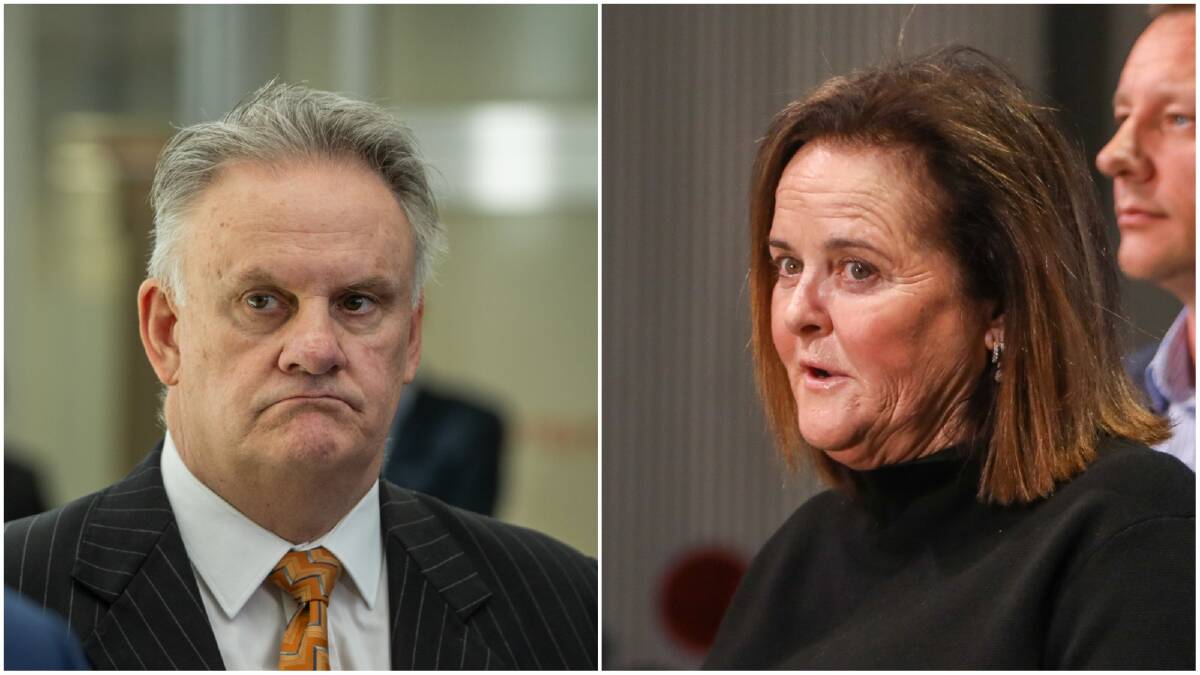 Mark Latham has accused Anna Watson of trying to drive while drunk, an allegation she denies. Pictures by Marina Neil and Adam McLean.