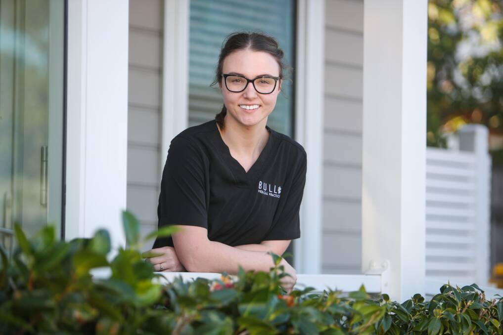 BUSY: Nurse Alexandria Pritchard, from Bulli Medical Practice, says there are challenges but the community has been really supportive. Picture: Adam McLean