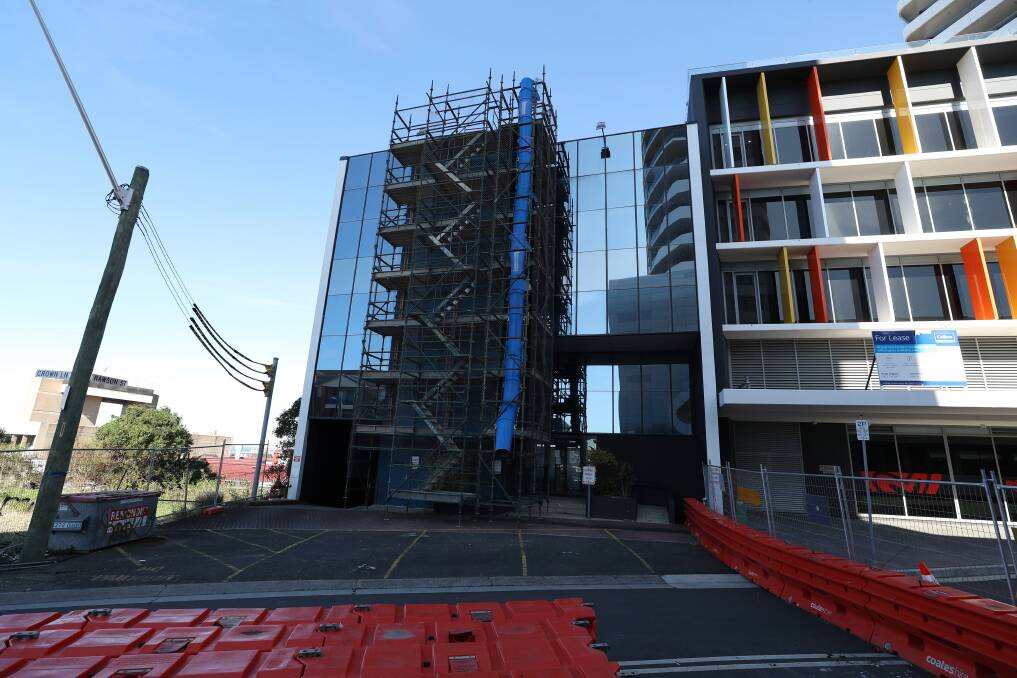 COMPROMISED: The building at 1 Rawson Street. Picture: Robert Peet