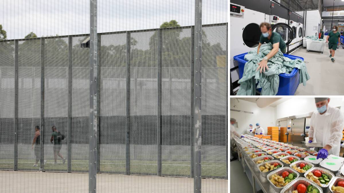 Inside South Coast Correctional Centre at South Nowra. Pictures by Adam McLean.