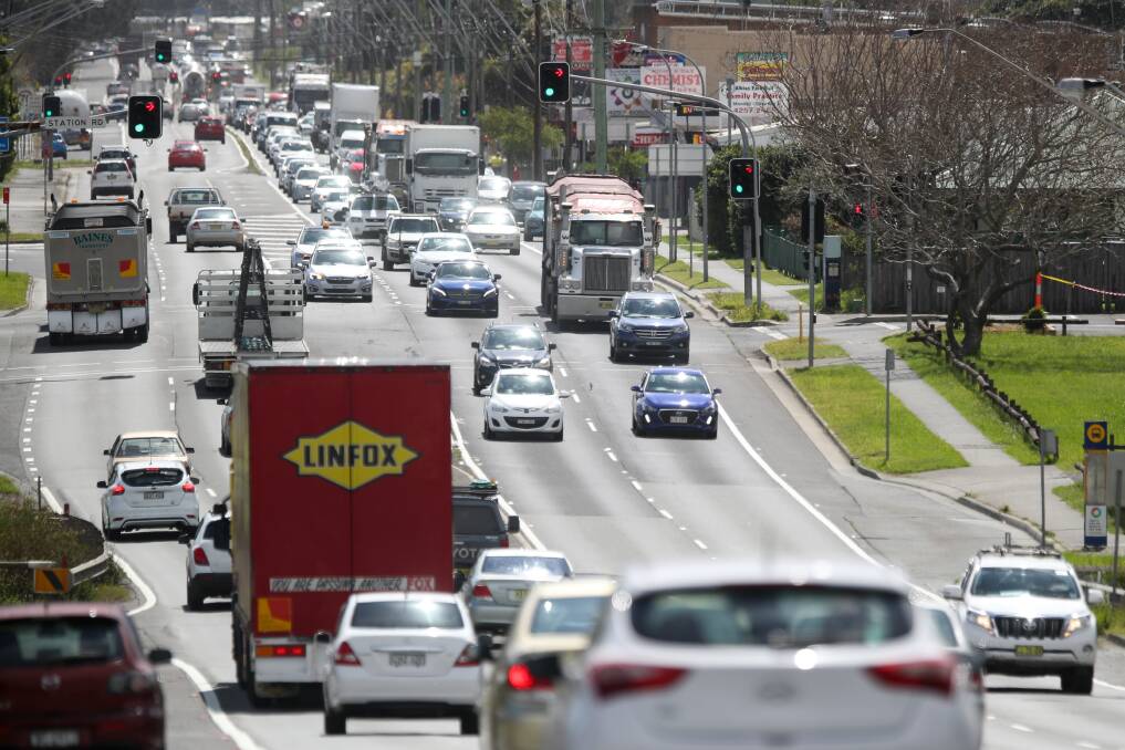 Day trips down the Princes Highway to the South Coast won't be allowed come Monday, despite some messaging that suggested otherwise. File photo. Picture: Adam McLean