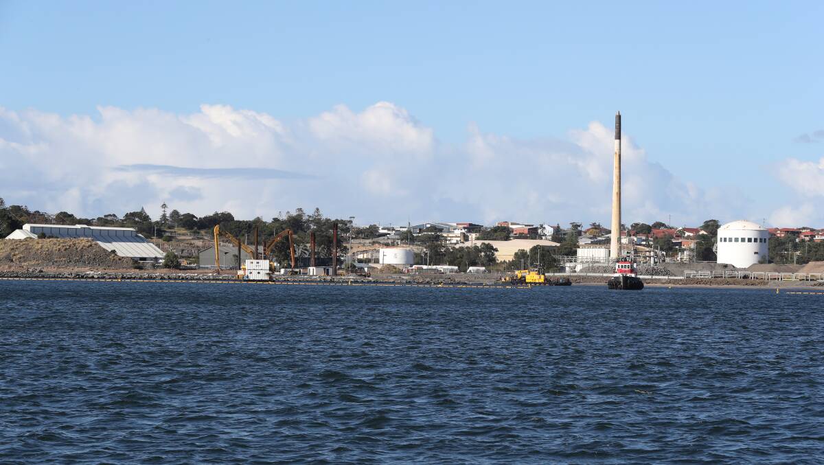 Port Kembla's outer harbour in September 2023. File picture by Robert Peet