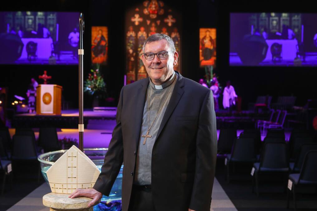New directive: Bishop of Wollongong Brian Mascord said certain practices in Mass were being temporarily altered to ensure the health and safety of parishioners.