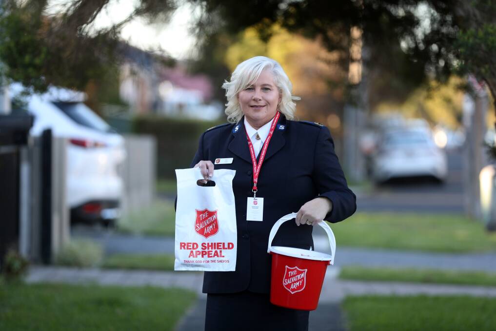 Dig deep: The Salvation Army's Karen Walker urged people to donate or volunteer for this year's Red Shield Appeal. Picture: Robert Peet