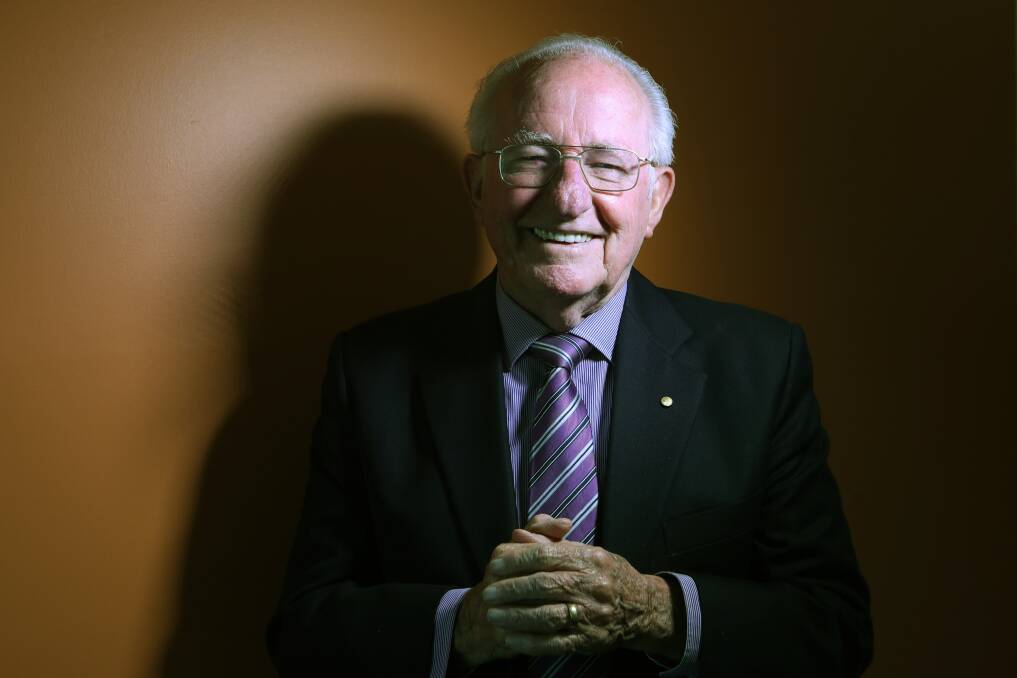 After a traumatic childhood in children's homes and institutions, Bill Campbell built a Foundation to support children and young people in need across the Illawarra and Shoalhaven. Picture: Sylvia Liber