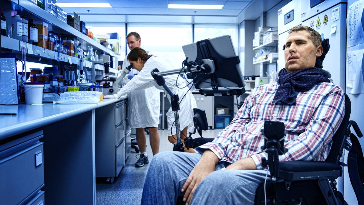 Inspirational: Professor Justin Yerbury has received an Order of Australia (AM) for his contribution to MND research and advocacy. Picture: Paul Jones