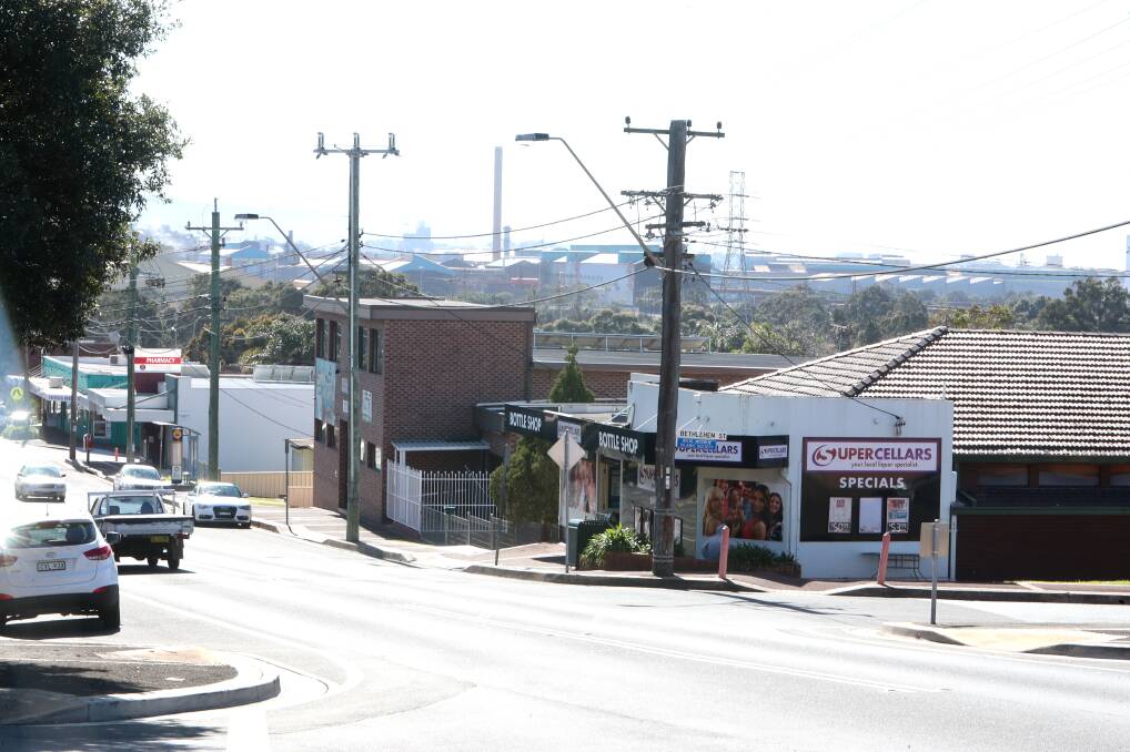 Cause for concern: Wollongong Councillor Ann Martin wants council to investigate an alcohol-free zone on Lake Avenue, Cringila; near a bottle shop where she says street drinking is a problem. Picture: Sylvia Liber