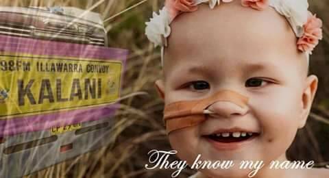 Much support: Many of Kalani's family, friends and supporters have changed their Facebook profiles in memory of the little girl with a big spirit. Picture: Supplied