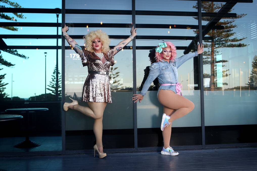 Time to party: Roxee Horror and Ellawarra will be performing on a private boat party on Darling Harbour as part of the Mardi Gras celebrations in Sydney this weekend. Picture: Sylvia Liber