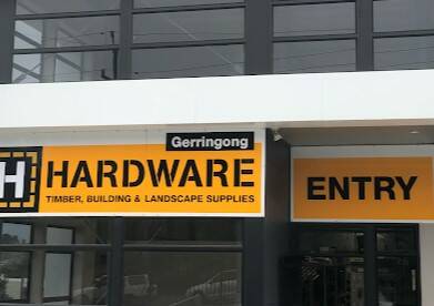 VENUE LISTED: Gerringong Hardware has been listed as a "venue of concern" online, however owners said in a Facebook post that NSW Health advised them the exposure is "low risk". Image: Google Maps.