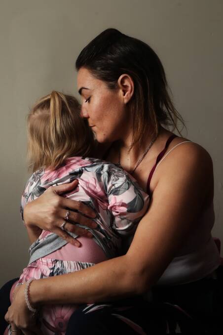 Wollongong woman Jasmine has found social isolation particularly traumatic. Picture: Sylvia Liber