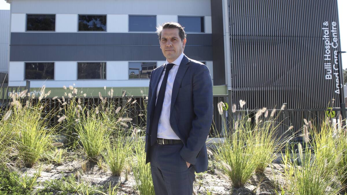 Waiting game: Keira MP Ryan Park says the community deserves an answer on when the Bulli Hospital and Aged Centre will open. Picture: Adam McLean