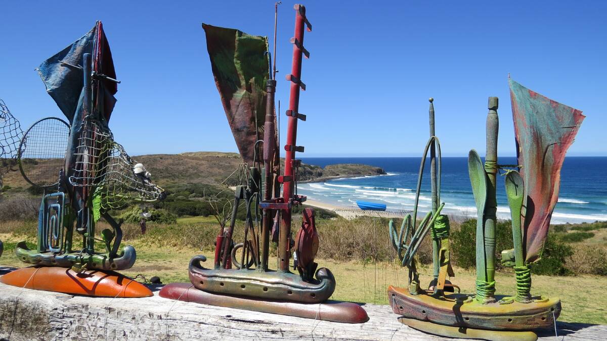 Shipshape: A colourful shot from Sculptures at Killalea thanks to Helen Fletcher. Send us your photos to letters@illawarramercury.com.au or post on our Facebook page.