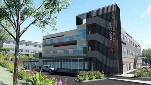 Grand plans: An artist's impression of the Bulli Aged Care Centre of Excellence which is being redeveloped under a public-private partnership.