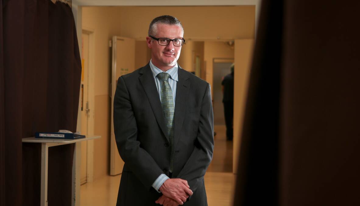 Top job: Figtree Private Hospital CEO has worked his way up from the ward to the boardroom over the past two decades and is looking forward to a new challenge at Wollongong Private Hospital. Picture: Adam McLean