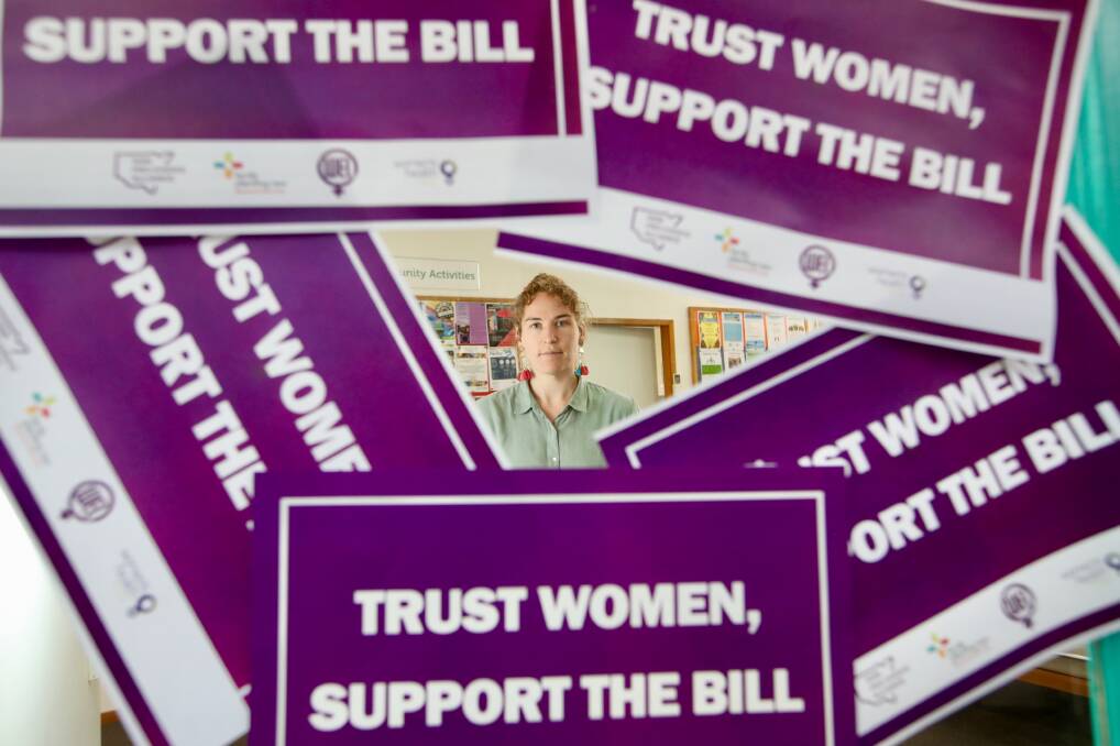 Safe services: Illawarra Women's Health Centre's Grace Jennings says unless women can access free and safe abortion services, they may be at more risk of harm from domestic violence. Picture: Adam McLean