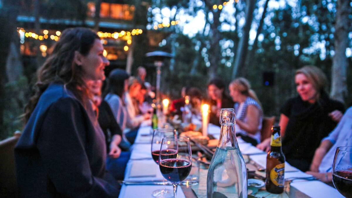Feast for the senses: Guests can enjoy special star, and candle, lit dinners at the award-winning eco retreat in April and May.