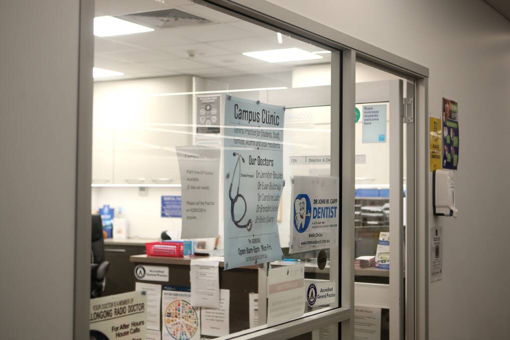 Campus Clinic expects Sunday vaccination clinics to start in early April. Picture: Sylvia Liber