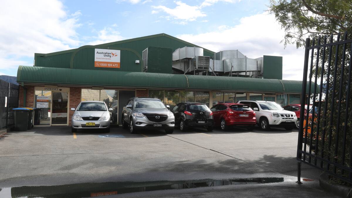 Australian Unity office on the Princes Hwy at Dapto. Picture: Robert Peet