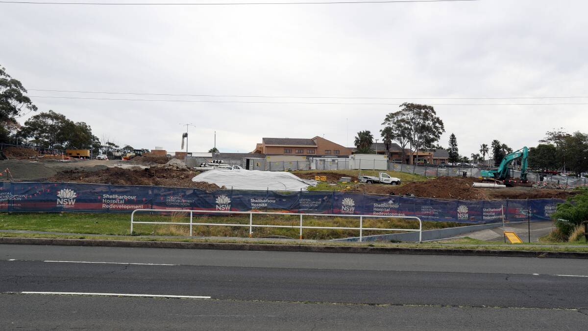 SEPTEMBER 2019: No new contracts will be awarded for Shellharbour Hospital's redevelopment until a decision on its future is made.