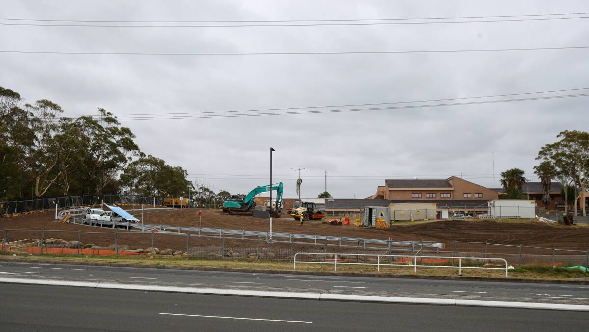 DECEMBER 2019: There's been some early works at the hospital's current site.
