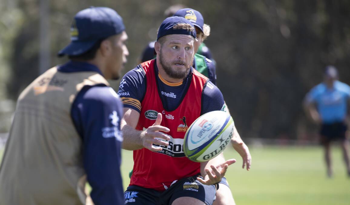 James Slipper says he loves his new rugby home in Canberra. Picture: Sitthixay Ditthavong