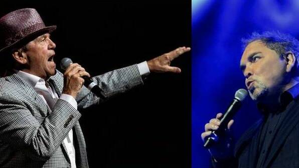 Double bill: Glenn Shorrock and Doug Parkinson bring their "Reminiscing" show to Wollongong's  Centro CBD on Friday and Saturday night.
