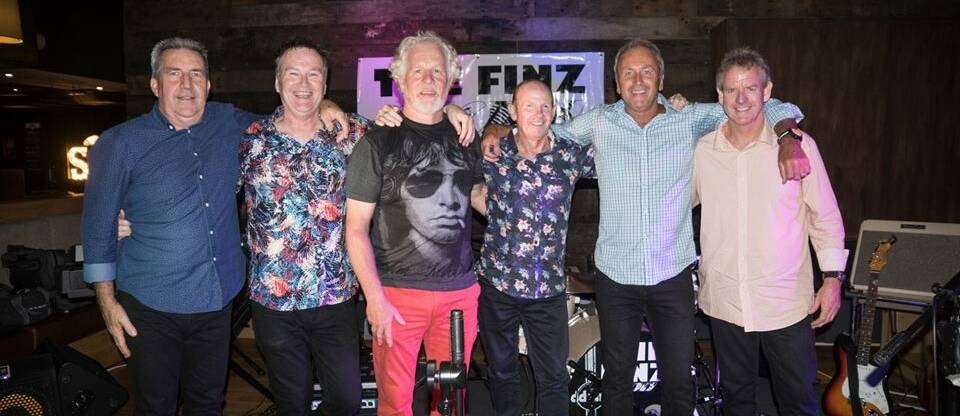 Popular cover band: The Finz will be rocking Ryans Hotel at Thirroul this Saturday night, July 13.