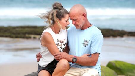 Craig Ryall and his wife Angela hold onto precious memories of their daughter, Emma. Picture: Sylvia Liber
