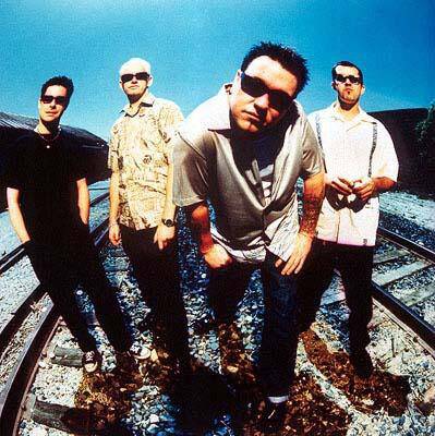 Unique sound: Californian rockers Smash Mouth will be playing Anita's Theatre, Thirroul, this Friday night. 