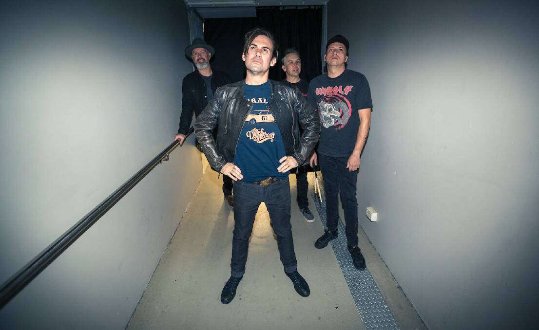 Aussie rockers: Grinspoon bring their Chemical Hearts tour to Waves at Towradgi Beach Hotel on Saturday night.