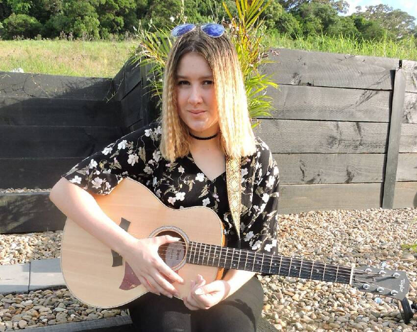 Brand new star: Illawarra 15-year-old Kora Naughton has a bright future in country music after graduating from the Country Music Academy.