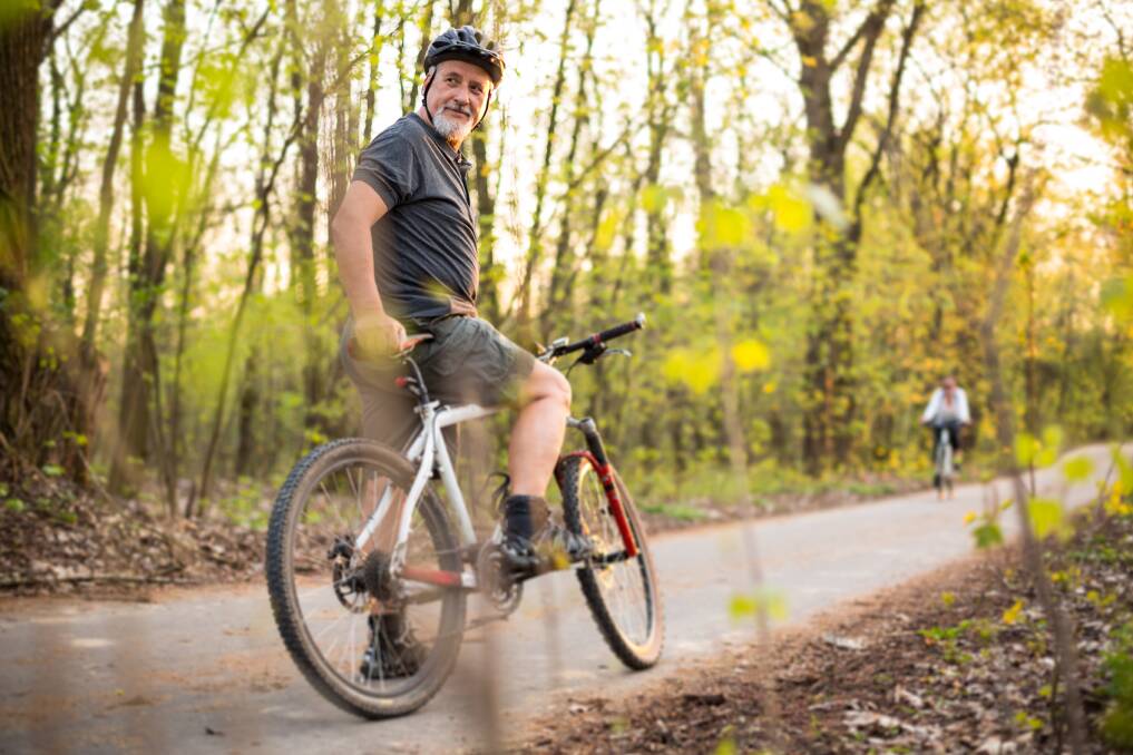 Onya bike: Biking is one of a range of cardio exercises that can help you lose those extra kilos.