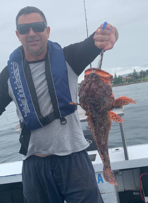 Cod's country: Dave Black with a thumper of a red rock cod off Shellharbour. (Photos submitted for publication should be high res - around 1MB is fine).