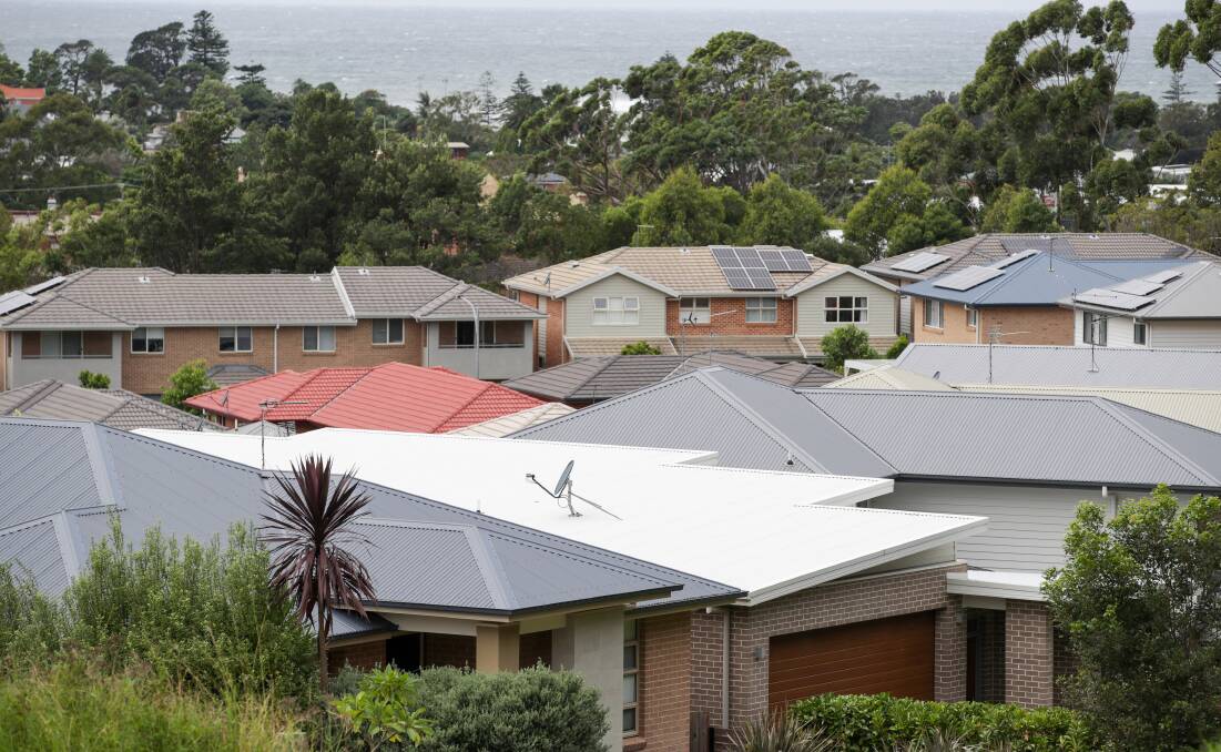 Property values: Illawarra real estate prices have still been rising, but by a smaller amount each month. Picture: Adam McLean 