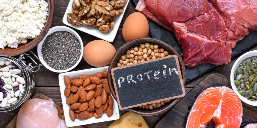 Eat right: Fitness expert Lukas Chodat says eating lean protein can help maintain muscle while losing fat.