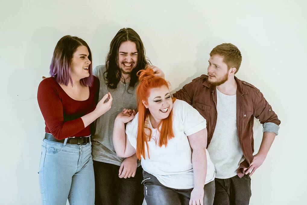 Positive message: The Last Exposure are about to release their third single. You can catch them live as part of their east coast tour at Rad Bar Wollongong on September 15.