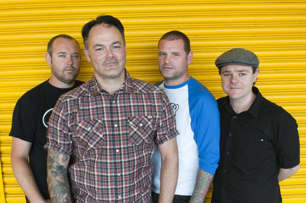On tour: Australian pop punk rockers Bodyjar will be playing Waves nightclub at Towradgi Beach Hotel on Saturday night. 
