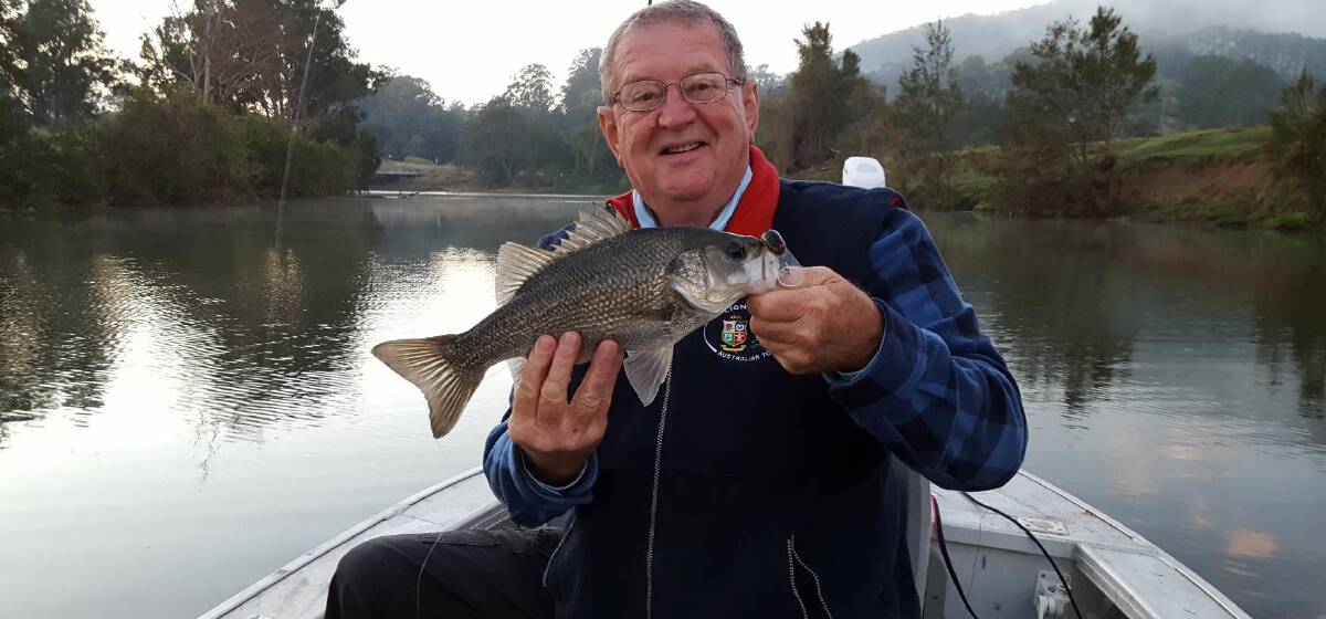 Your humble scribe with a personal best 42cm Australian bass caught lure casting. (Remember, contributed photos should be high res - around 1MB is fine.)