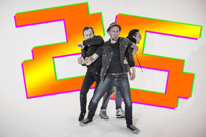 Still going strong: Regurgitator return to Wollongong to mark 25 years active in the music scene, at UOW's UniBar on Sunday night.
