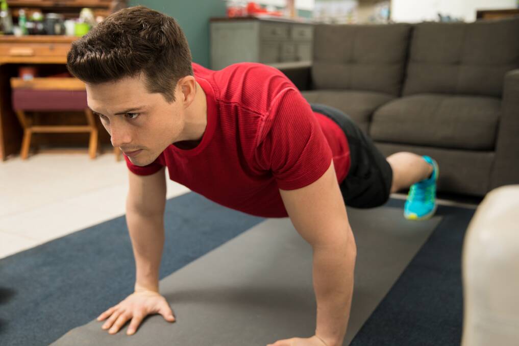 Keep on exercising: Stuck at home? There's plenty of exercises you can do to maintain fitness and muscle tone.