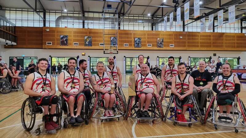 CHAMPIONS AGAIN: The Wollongong Roller Hawks won their fourth-straight NWBL title on Sunday.