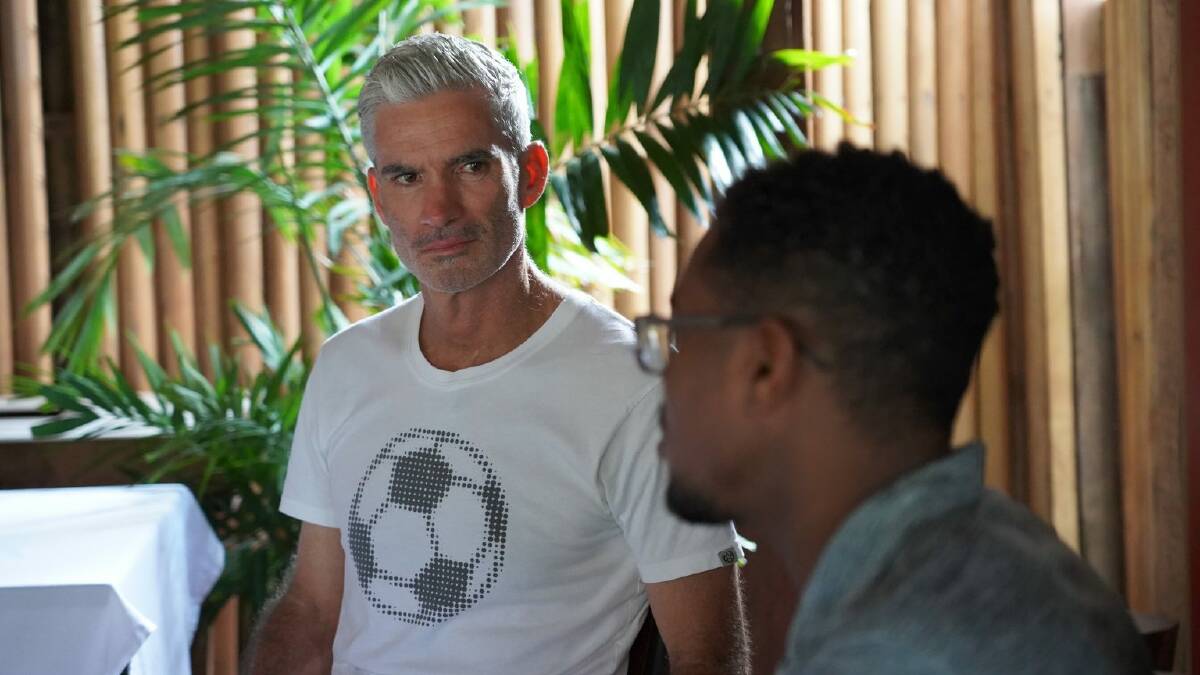 #GAMEOVER: Refugee rights advocate and former Socceroo Craig Foster.
