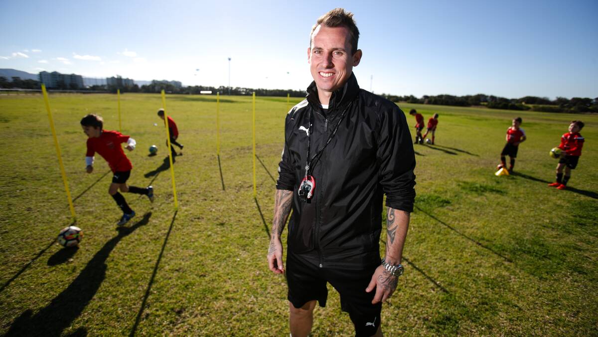 BRING IT HOME: Wollongong Wolves bid ambassador Luke Wilkshire likes the region's chances of securing an A-League spot. Picture: Adam McLean.