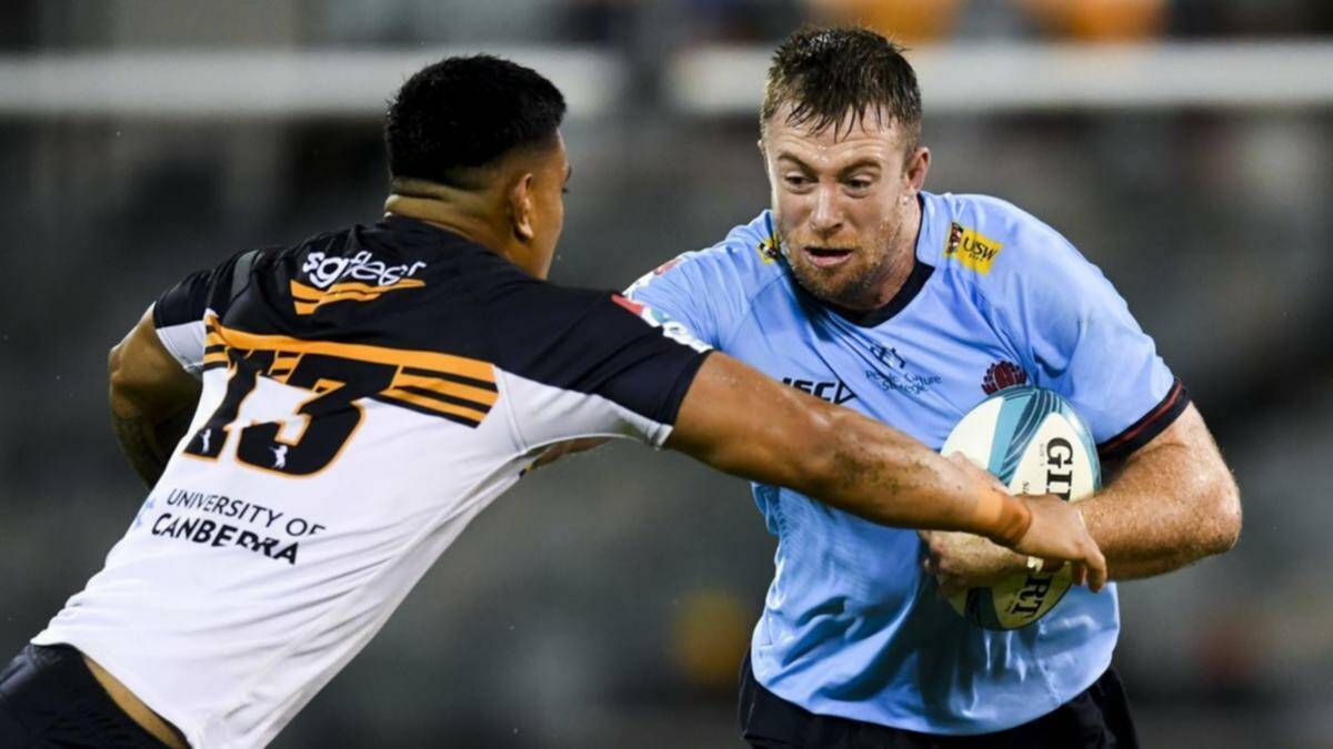 STANDOUT: Jed Holloway's impressive season for the Waratahs has been rewarded with selection for the Wallabies. Picture: Supplied
