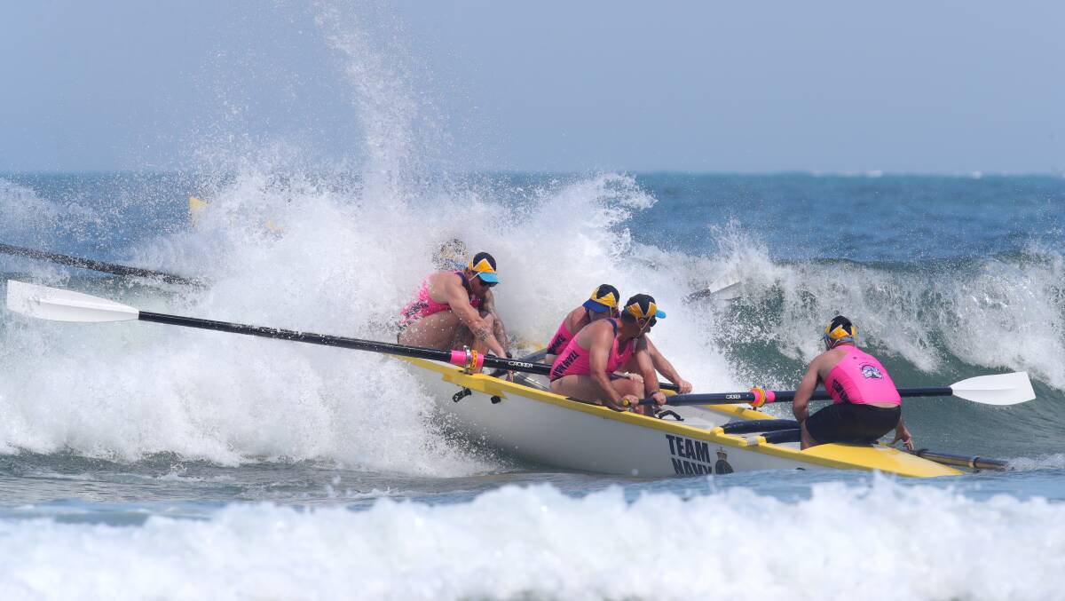 The Port Kembla SLSC female crew excelled at the ASRL Open at Bulli Beach. Picture: Sylvia Liber