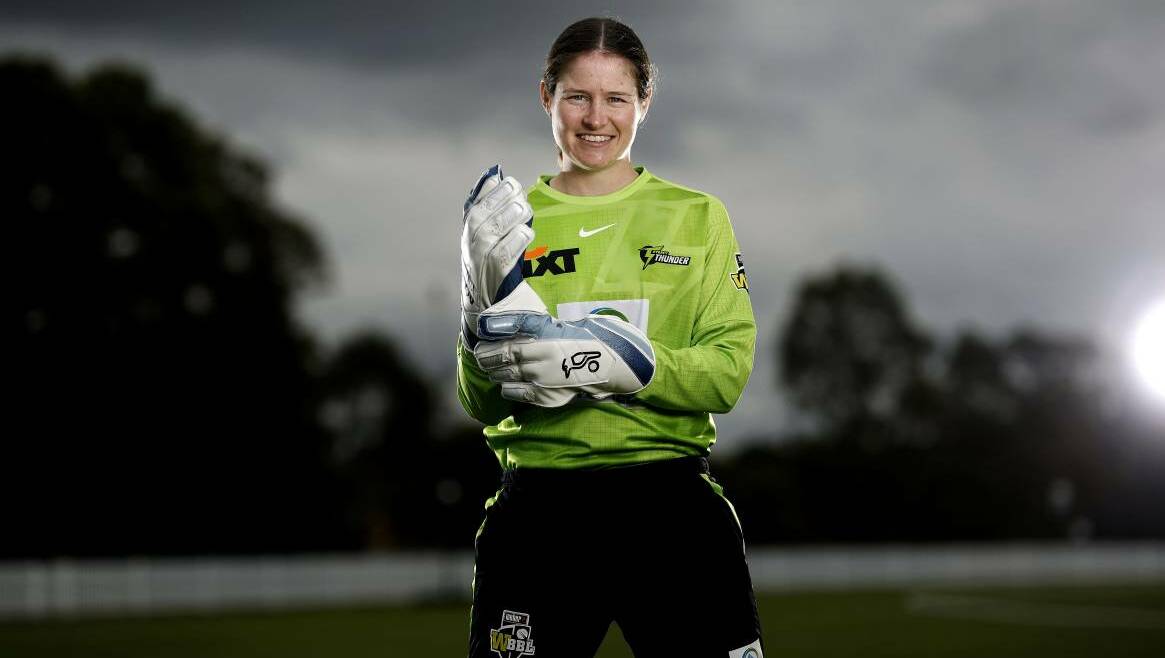 Albion Park's Tahlia Wilson has re-signed with the Sydney Thunder for the next two seasons of the Women's Big Bash League. Picture by Phil Hillyard