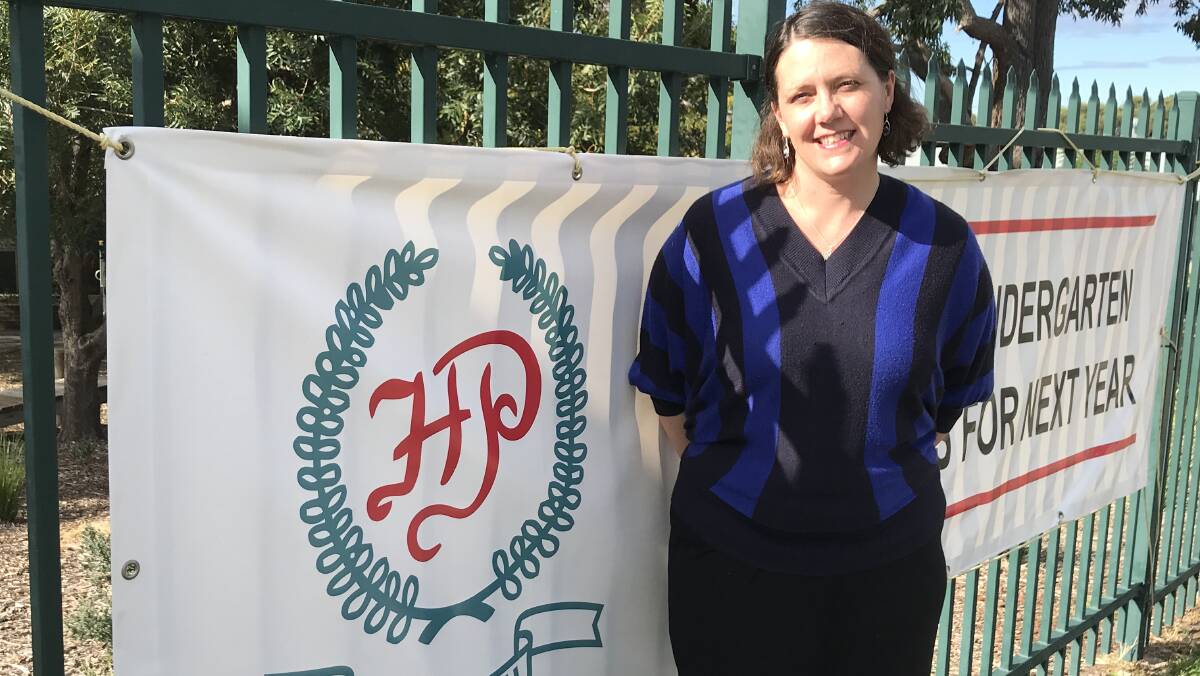 PRIMARY ETHICS: Kate Hansen volunteers as Hayes Park Public School's ethics teacher and program coordinator.