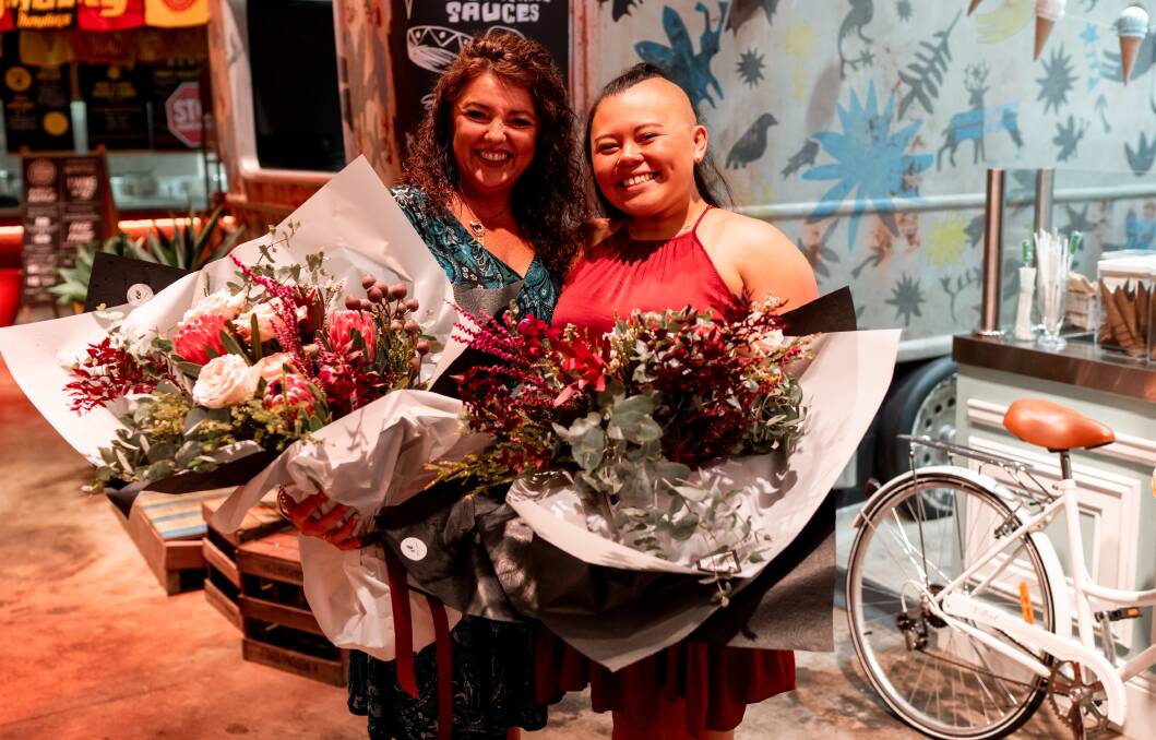 WINNERS: Shellharbour City Citizen of the Year winner Tasha Armour and Young Citizen of the Year winner Tameika Garcia. Picture: Supplied