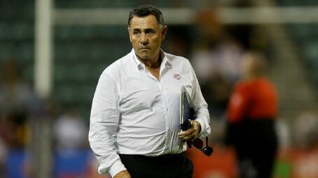 Shane Flanagan has turned his attention to beating former club Cronulla Sharks as St George Illawarra look to recover from a demoralising Anzac Day loss to the Roosters. Picture by Anna Warr